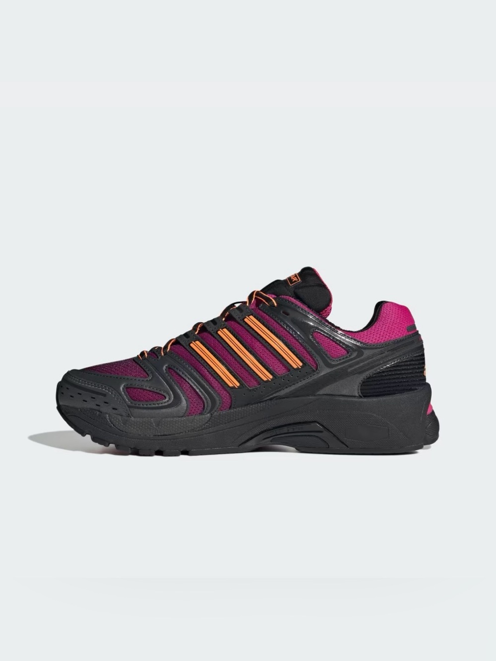 Men’s size 8.5-9.5 Adidas Adistar Control 5 'Black Purple Orange' KI8592